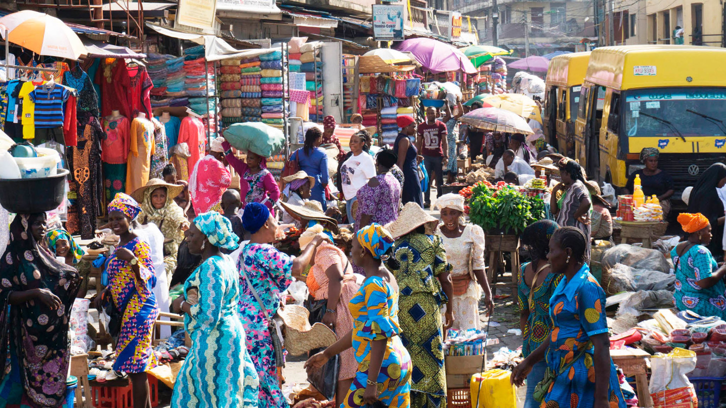 Picture of an event in Nigeria